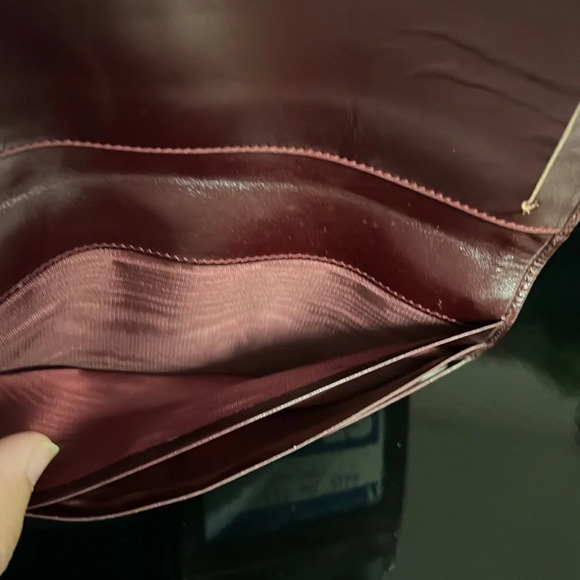 Vintage Burberry fold over wallet - Picture 7 of 9